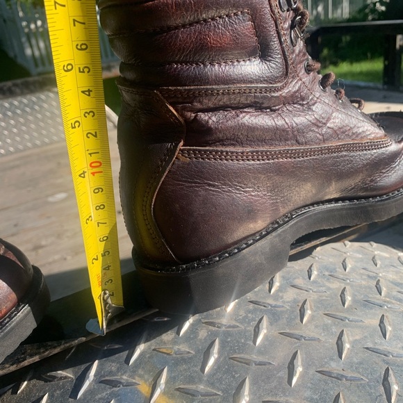 Vintage Dexter ROF Made In USA Leather Lace Up Boot Sz 7.5W - Picture 14 of 14